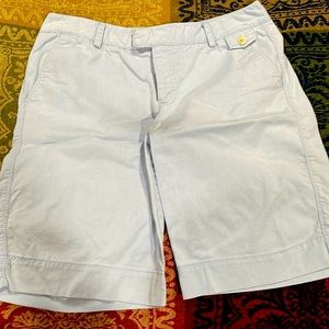 Women’s light blue long shorts